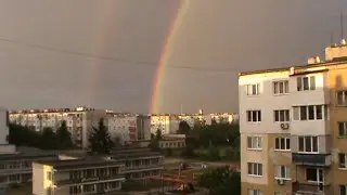 Double Rainbow All The Way (Over a Balkan neighbourhood)