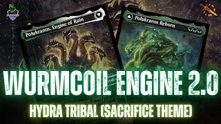 Polukranos Reborn // Polukranos, Engine of Ruin: (Hydra Tribal) EDH Deck Tech. March of the Machine