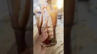 Galaxy Chocolate Milkshake in 1 Minute 🥤💫&rdquo;#shorts