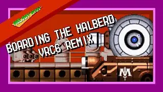 Kirby Super Star - Boarding the Halberd [8 bit - VRC6 Remix]