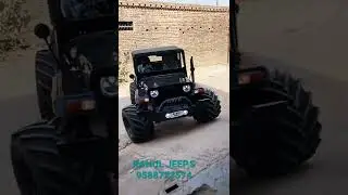 RAHUL JEEP,S ALL TYPE OF OPEN MODIFIED JEEP,S READY FOR ORDER BASE ☎️9588723574