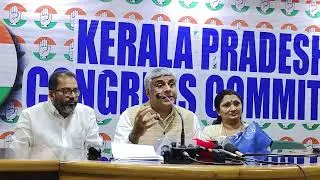 Press Conference by Shri.Rajeev Gawda at KPCC Office Thiruvananthapuram