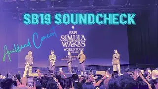 SB19: Саундчек в Окленде | Мировой тур SAW | O.D. WOW #sb19 #sb19saw #sb19auckland