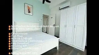 🔥SKS Pavillion Residences @ Bukit Senyum JB Town High Floor Condominium Fully Furnished G&G