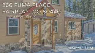 🔥 Hot on the Market! 266 Puma Place Fairplay, CO!