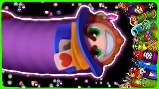 Worms Zone.io | Битвы с гигантскими червями и эпические провалы! | Игра &laquo;Змейка&raquo; | SHK GAMING