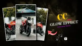 Bike CC Glow Effect | Cinematic Reel 🔥 Edit in Capcut | Video Editing Totoreal |
