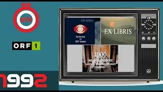 ORF 1 - Text Aktuell, Ex-Libris und 1000 Meisterwerke (14.11.1992)