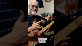 New Cigar-box Slide Guitar #slideguitar
