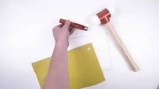 Zeilringen bevestigen met professionele handstempel en holpijp