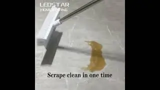 Stiff Bristle Floor Scrub Brush with Long Handle   Perfect for Bathroom and Deck Cleaning