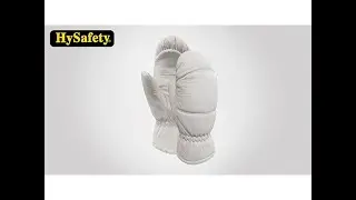 White Goat Leather  Shell Ski Gloves For Men For Women Skateboarding Mittens Style