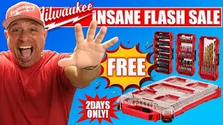 INSANE Milwaukee Flash Sale! FREE 60‑pc Packout Set &mdash; 2 DAYS Only!