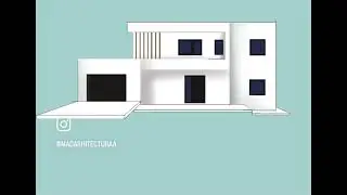 Procreate facade sketch