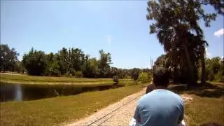 Broward County Parks' Model Steam Train Rides at Tradewinds Park