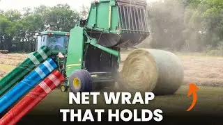 Bale Tuff Net Wrap | High-Strength, Clean Coverage for Tighter Bales