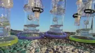 Pulse Glass Micro Double Barrel Drum