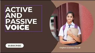 Active Passive Voice English Grammar