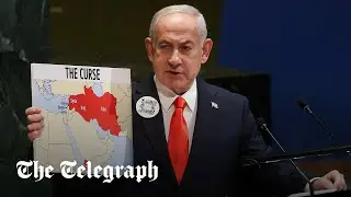 Полностью: Нетаньяху выступает в ООН, а члены покидают зал заседаний