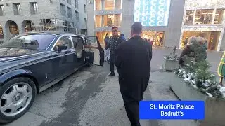 Rolls Royce pick up St. Moritz Palace Badrutt's