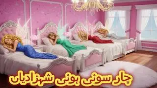 The Four Sleeping Princesses | Urdu Story | Urdu Hindi Movies |Urdu Fairy tale | Fairytale