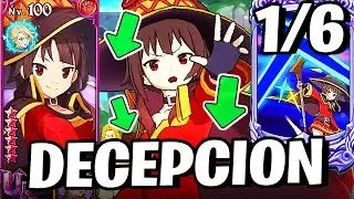 EL PROBLEMA DE MEGUMIN 1/6! 😩 EQUIPO KONOSUBA EN PVP! 😩 - 7ds Grand Cross