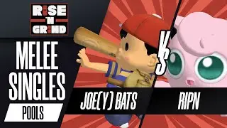 Joe(y) Bats (Ness) vs Ripn (Jigglypuff/Falco) - Melee Singles Pools - Rise N Grind 2023
