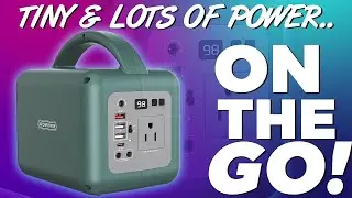 Ntonpower Solar Rover 120 | Portable Power Station Unboxing and Charging Test