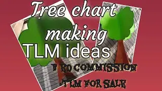 Tree chart making ideas/How to make tree chart/B ed commission/ TLM ideas