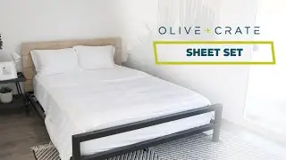 Olive + Crate Eucalyptus Sheet Set