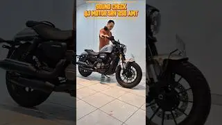 ASMR and Sound Check QJ Motor SRV 250 AMT #qjmotor #srv250amt #asmr #soundcheck