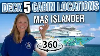 Your Private Escape | Cabin Deck 5 Locations on Margaritaville at Sea