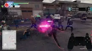 dmc pause combos - rebellion combo B + Million stab
