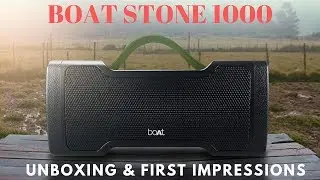 BOAT STONE 1000 - Unboxing and First Impressions