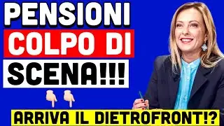 🔴 PENSIONI, COLPO DI SCENA!! 👉 ARRIVA IL DIETROFRONT DEL GOVERNO? SI, SECONDO LE ULTIME NOTIZIE 💸