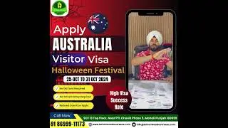 Apply For Australia Visitor Visa On the Basis Of Halloween Festival