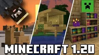 Minecraft 1.20 Update - Every Announced Feature From Minecraft Live 2022 - Camels, Bamboo Planks