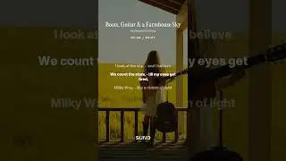 Boot, Guitar and a Farmhouse Sky - Maya Poetry to song: Live, love, laugh, music....a way of life