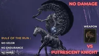 Putrescent Knight Boss Fight | No Damage | Elden Ring DLC
