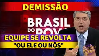 URGENTE: Datena Causa Crise na RedeTV! Demiss&atilde;o e Revolta nos Bastidores! #datena