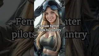 Female fighter pilots by country #soldier #army #women #fighter #pilot