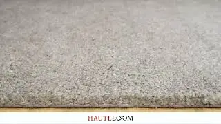 Buffy Taupe Hand Knotted Wool Area Rug