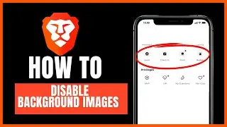 How to disable background images on Brave browser