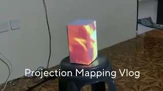 Projection Mapping Vlog: I used CapCut and GIMP to Create My First Projection Mapping!