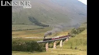 B1 61264 Working Hard at Horseshoe Curve, Crianlarich & Copy Pit (Autumn 2005)