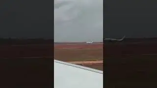 Landing 🛬 #viral #travel #trending #goa #airport #airindia #plane #runway #cloud #ontrending #home