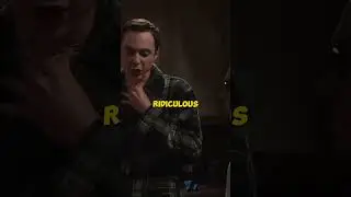 The Big Bang Theory | Speaking in a lower register | #funnyshorts #funny #tbbt