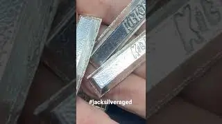 Pouring Silver Bars!