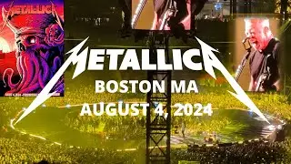 Metallica (FULL SHOW) - BOSTON - AUG 04 2024