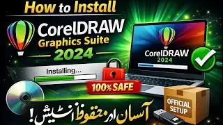 How to Install CorelDRAW Graphics Suite 2024 on Windows 11 |CorelDRAW 2024 Installation Step by Step